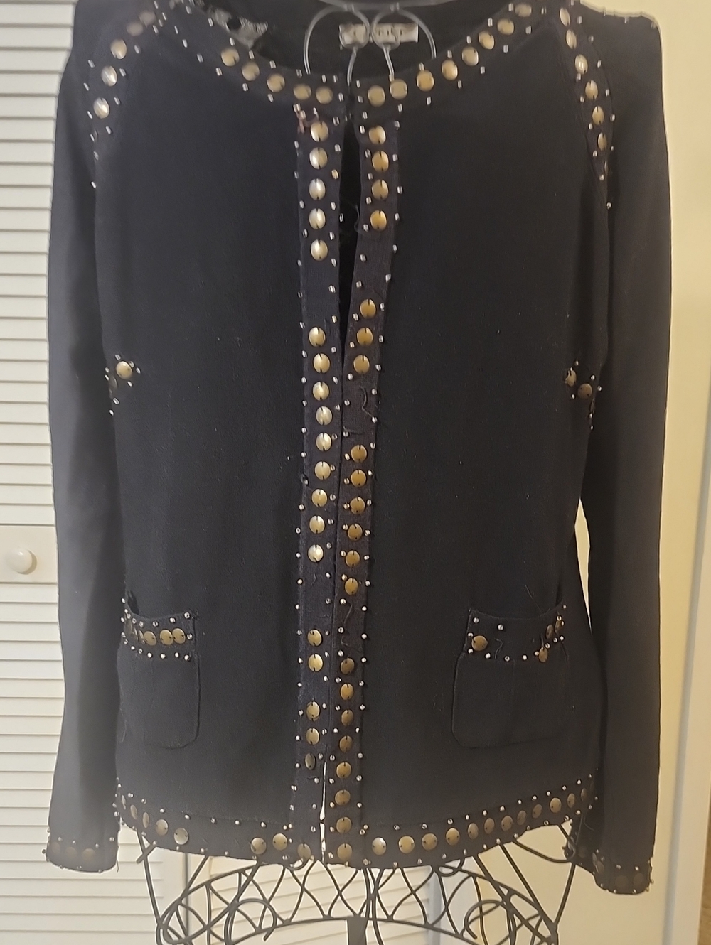 Caprice Studded Cardigan